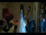 名门夜宴暗拍系列 摄影师忽悠美女美女试穿婚纱 国语对白